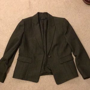 Antonio Melani size 14 suit jacket dark green